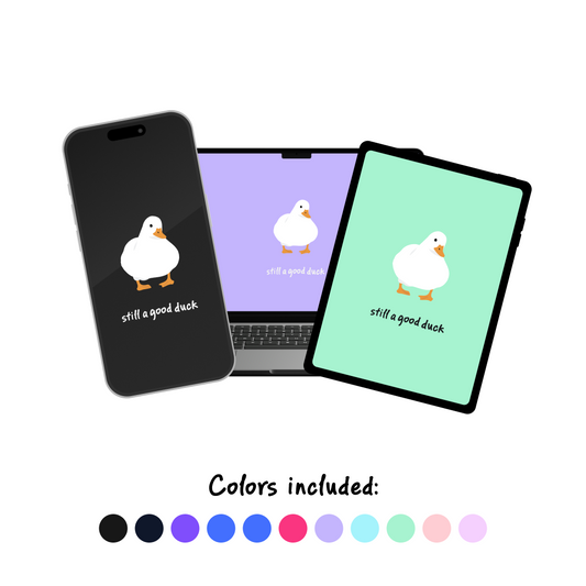 Still a good duck wallpaper pack